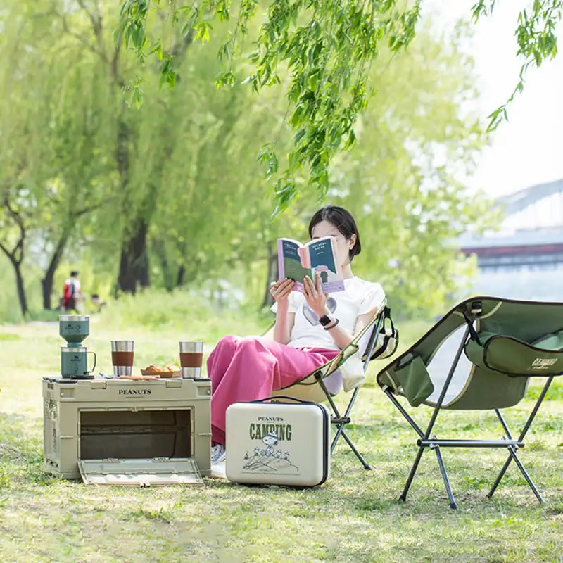 Bo Friends x Peanuts - Snoopy Camping Chair - Bo Friends - Chair - Harumio