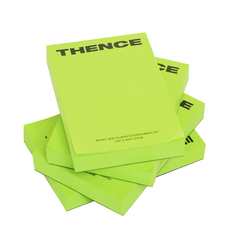 THENCE - Memo Pad Neon Green
