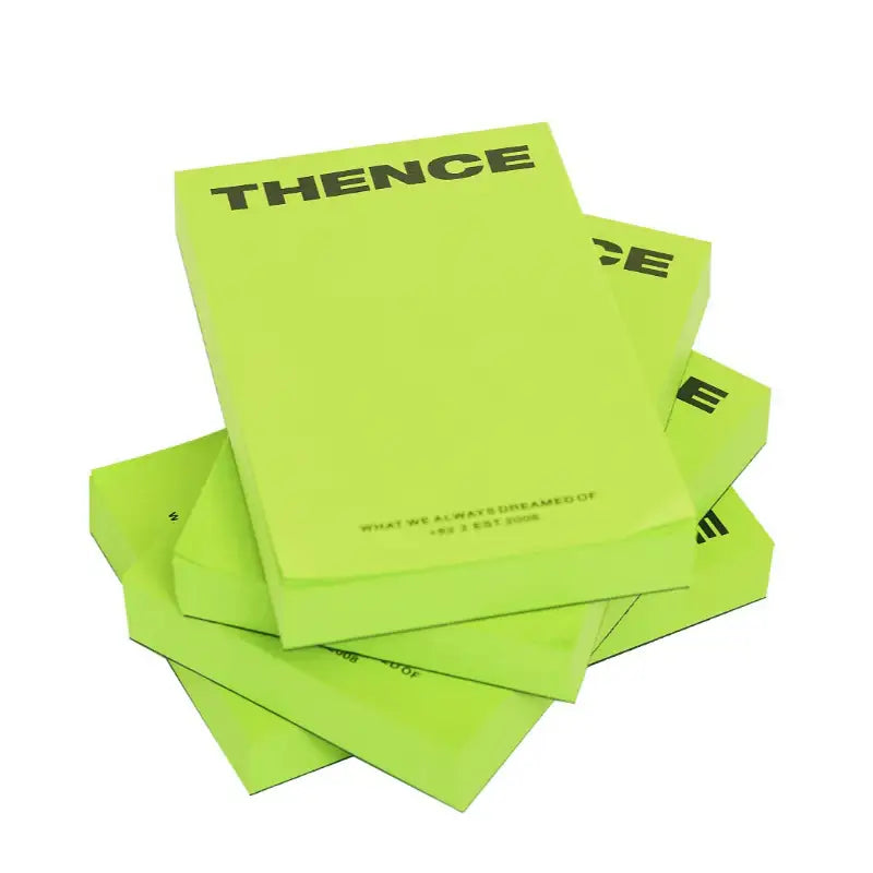 THENCE - Memo Pad Neon Green - THENCE - Accessories, Stationery - Harumio