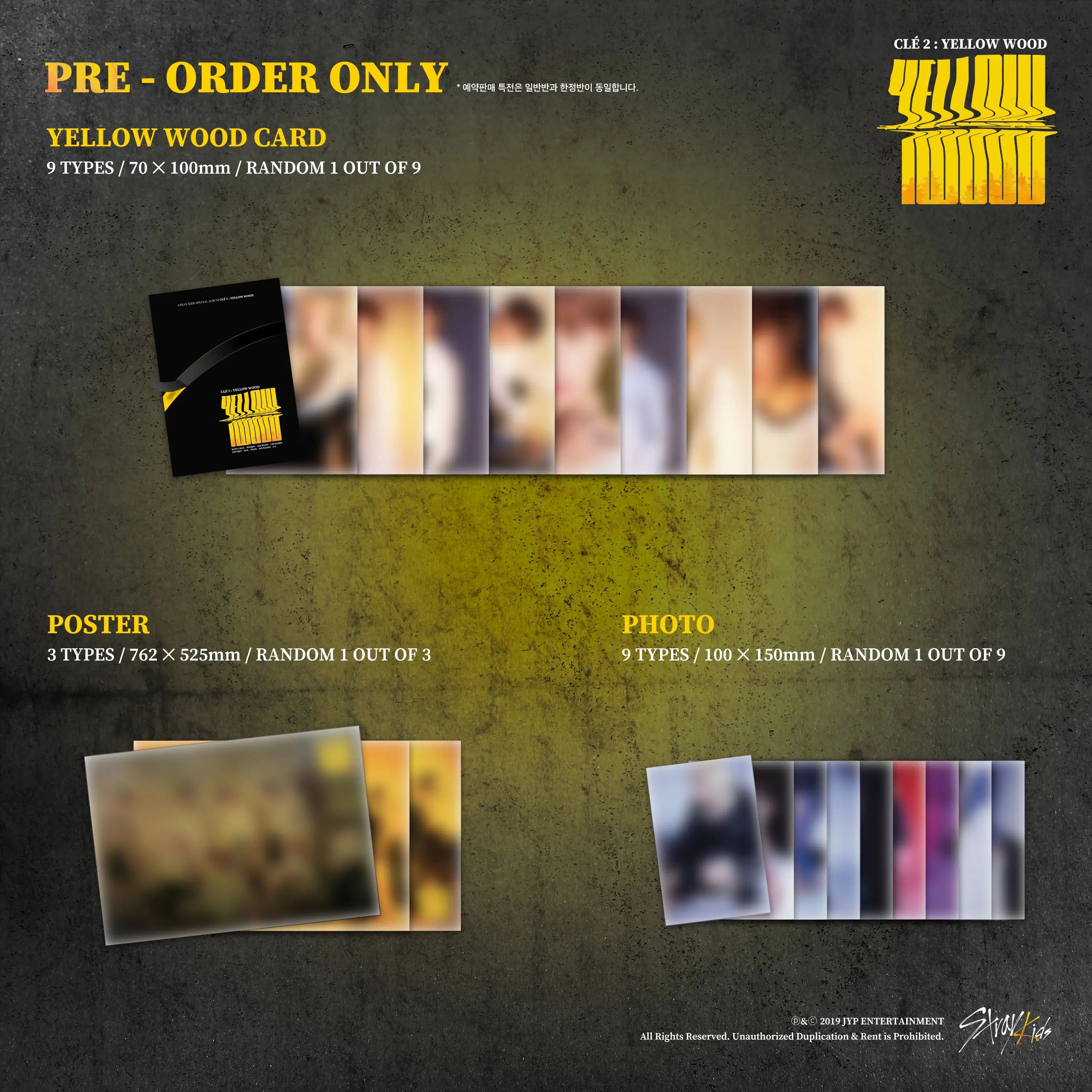 Stray Kids - Clé 2 : Yellow Wood - Preorder - Stray Kids - Mini Album - Harumio