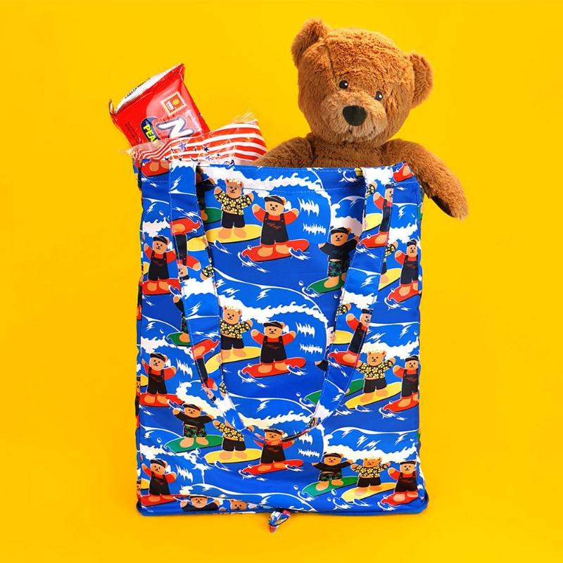 Wiggle Wiggle - Zipper Pattern Bag - Wiggle Wiggle - Home & Living - Harumio
