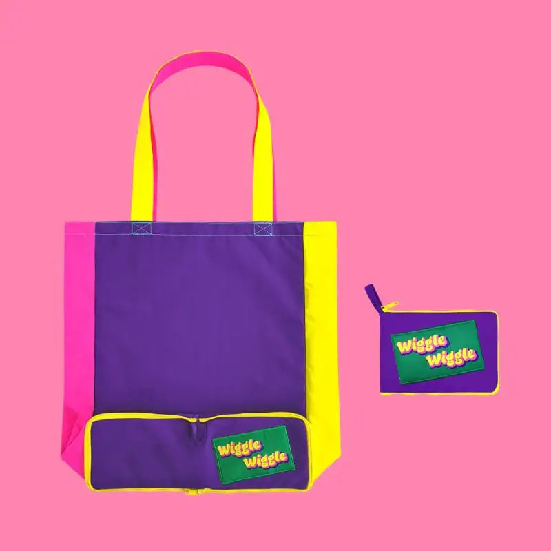 Wiggle Wiggle - Zipper Colour Block Bag - Wiggle Wiggle - Home & Living - Harumio
