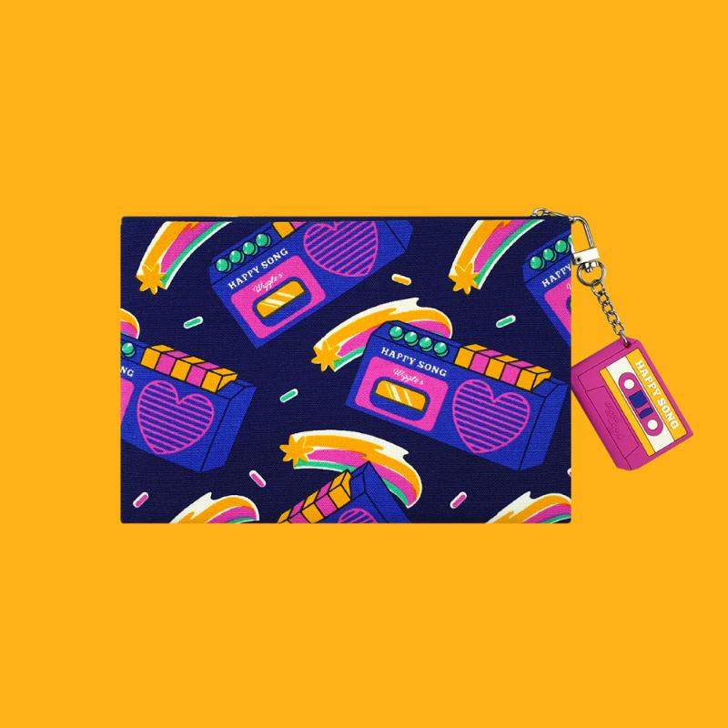 Wiggle Wiggle - Pouch and Soft Key Ring Set - Wiggle Wiggle - Accesories - Harumio