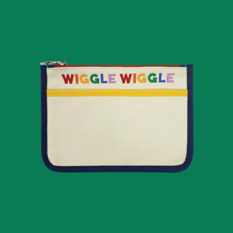 Wiggle Wiggle - Canvas Pouch
