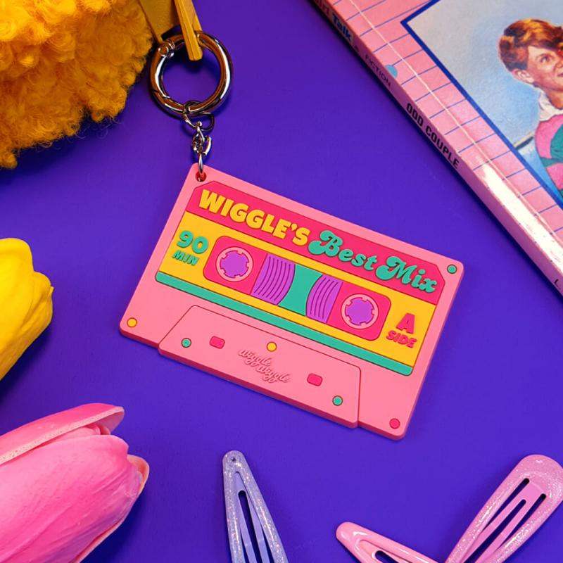 Wiggle Wiggle - Soft Key Ring - Retro - Wiggle Wiggle - Accesories - Harumio