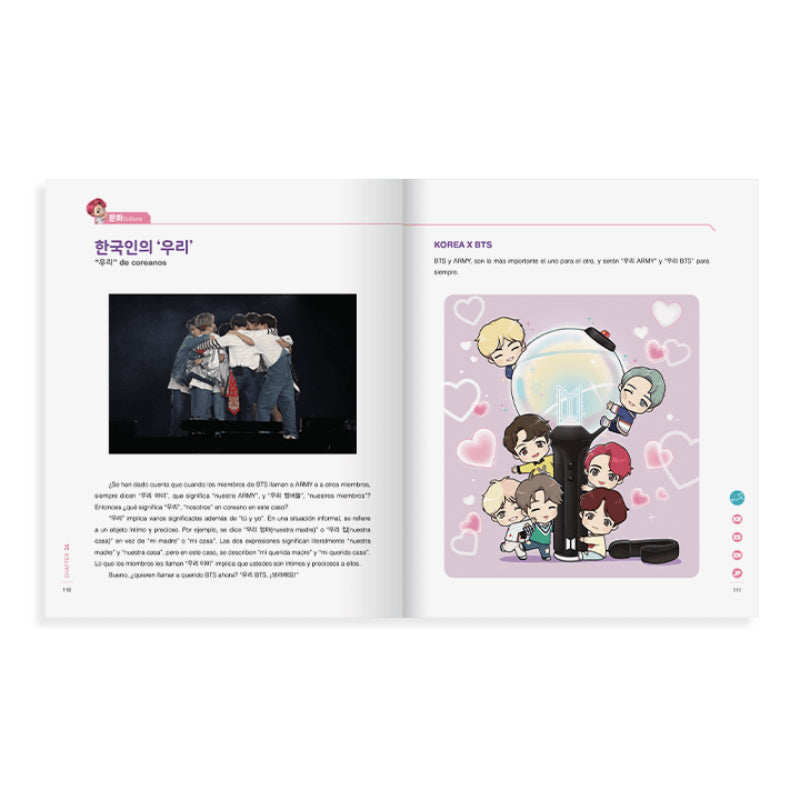 BTS - Learn! KOREAN with BTS Spanish Edition