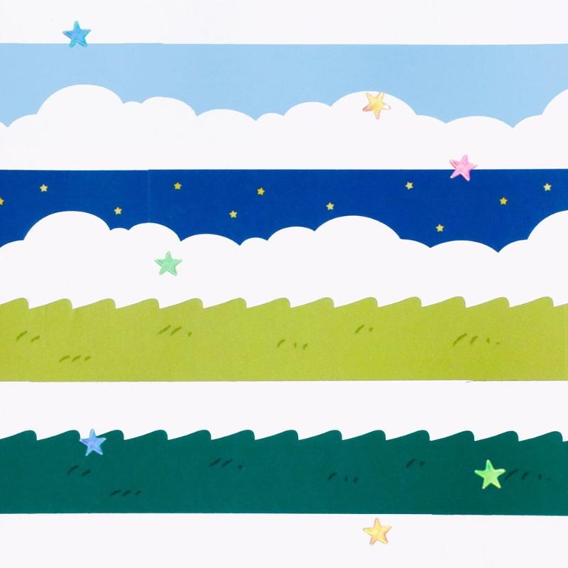 Be On D - Die-Cut Natural Background Masking Tape