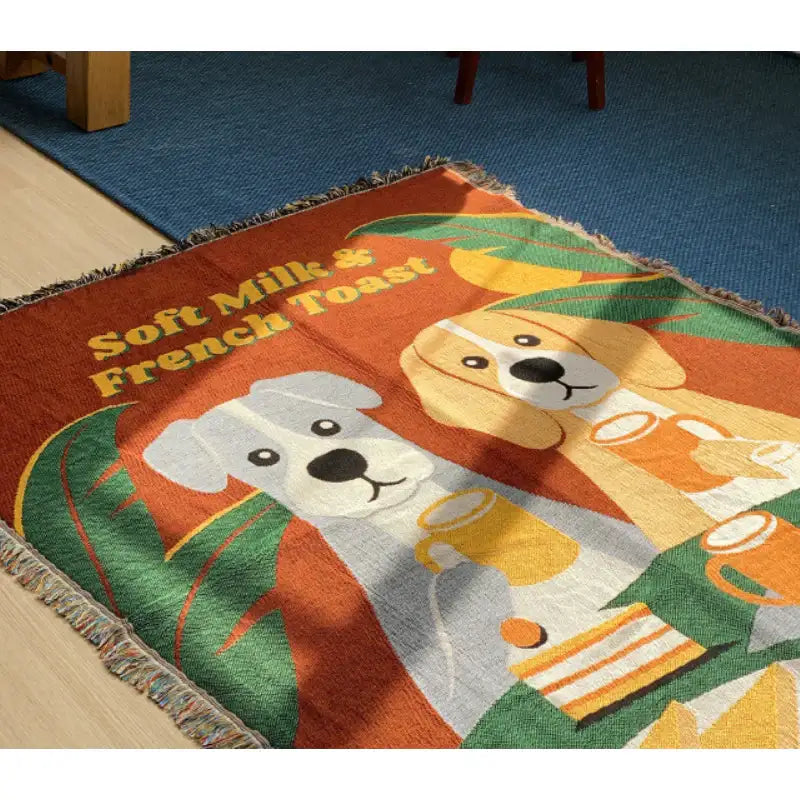 Wiggle Wiggle - Square Rug - Wiggle Wiggle - Home & Living, Accessories - Harumio