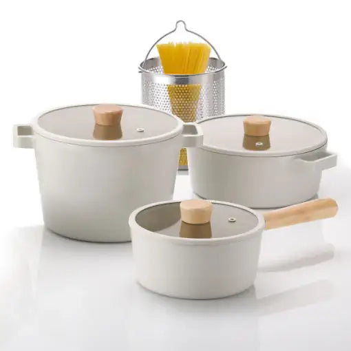 Neoflam - FIKA Induction Pot Set - Neoflam - Kitchenware - Harumio