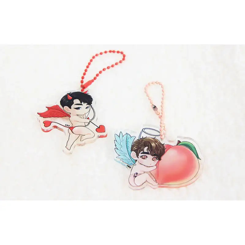 Dolphin Pants - Acrylic Keyring - Webtoon Shop - Keyring - Harumio