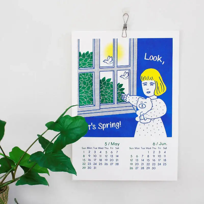 1537 - 2022 Poster Calender - 1537 - Calendars, Organizers & Planners - Harumio
