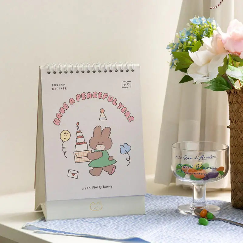 Roman - 2023 Brunch Brother Desk Calendar - ROMAN - Calendar - Harumio