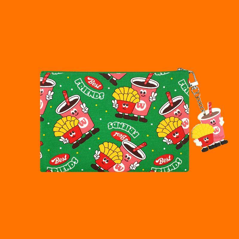 Wiggle Wiggle - Pouch and Soft Key Ring Set - Wiggle Wiggle - Accesories - Harumio
