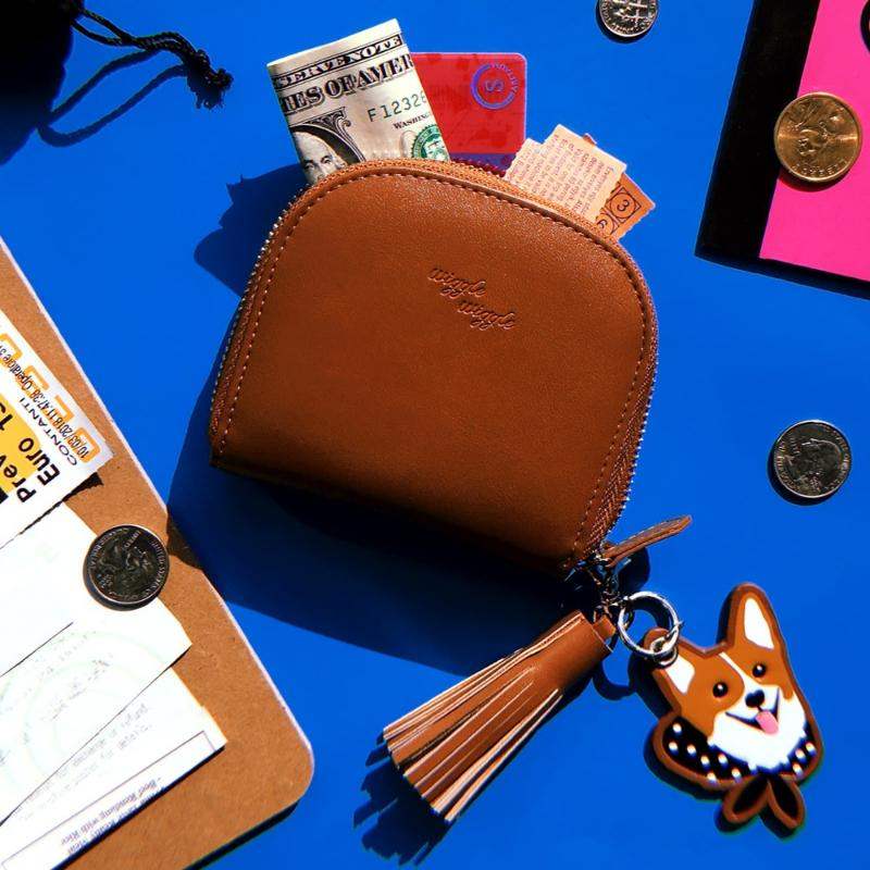 Wiggle Wiggle - Card Wallet and Key Charm Set - Wiggle Wiggle - Home & Living - Harumio