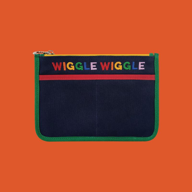 Wiggle Wiggle - Canvas Pouch