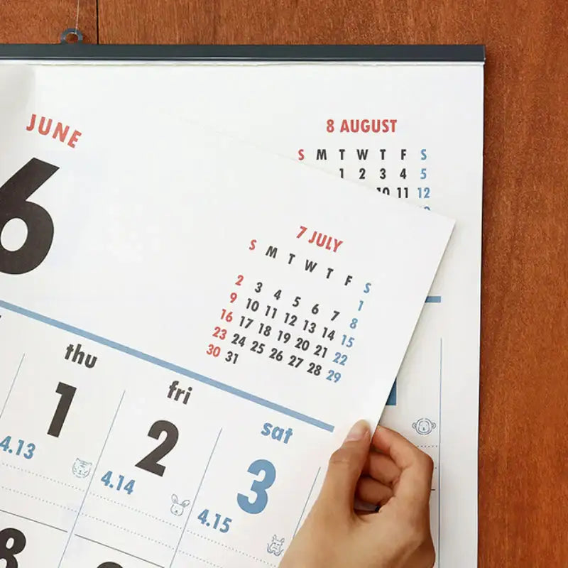 Indigo - 2023 Lunar Wall Calendar - INDIGO - Calendar - Harumio