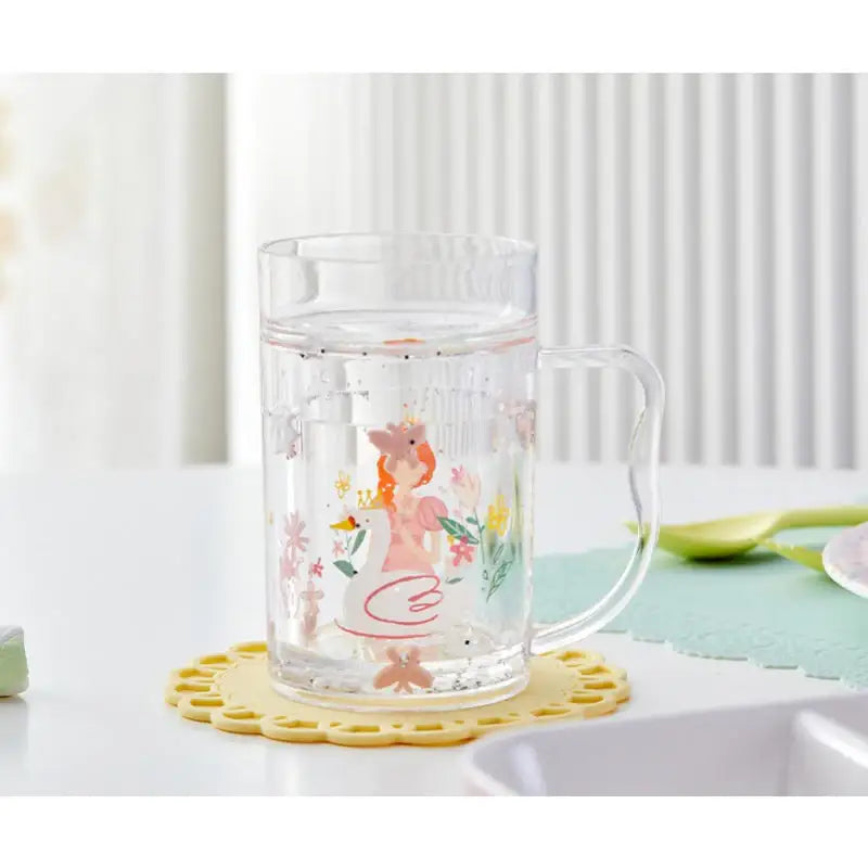 acrylic water tumblers Korean Swan Lake