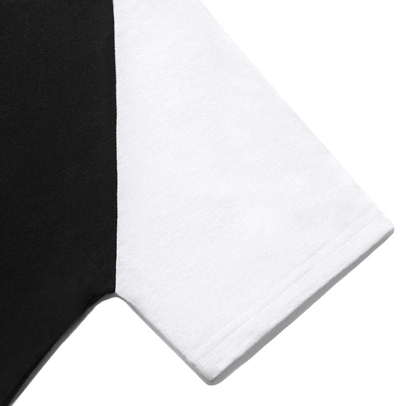 Kirsh - Short Sleeve Raglan T-Shirt - Black/White