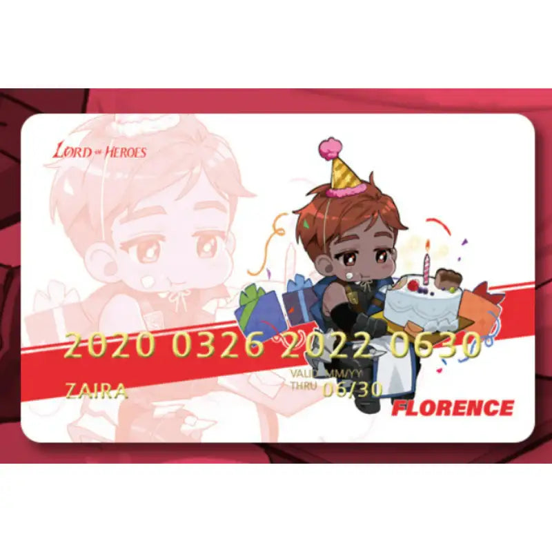 Lord of Heroes x GOODSBEE - Birthday Keyring - GOODSBEE - Keyring - Harumio
