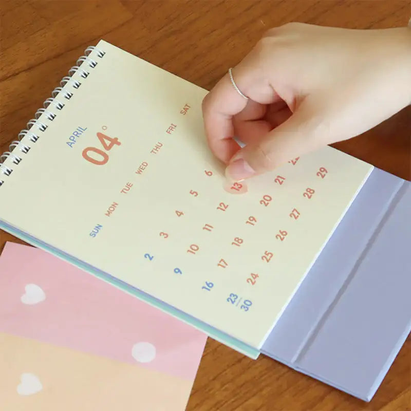Indigo - 2023 Today's Temperature Desk Calendar - INDIGO - Calendar - Harumio