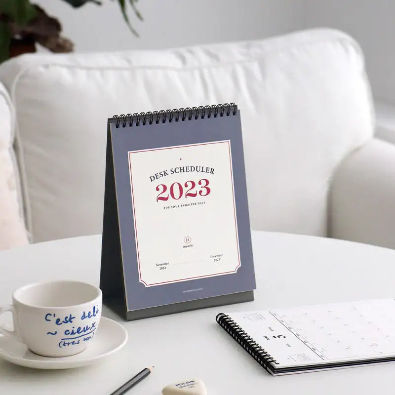 Iconic - 2023 Desk Scheduler - ICONIC - Calendar - Harumio