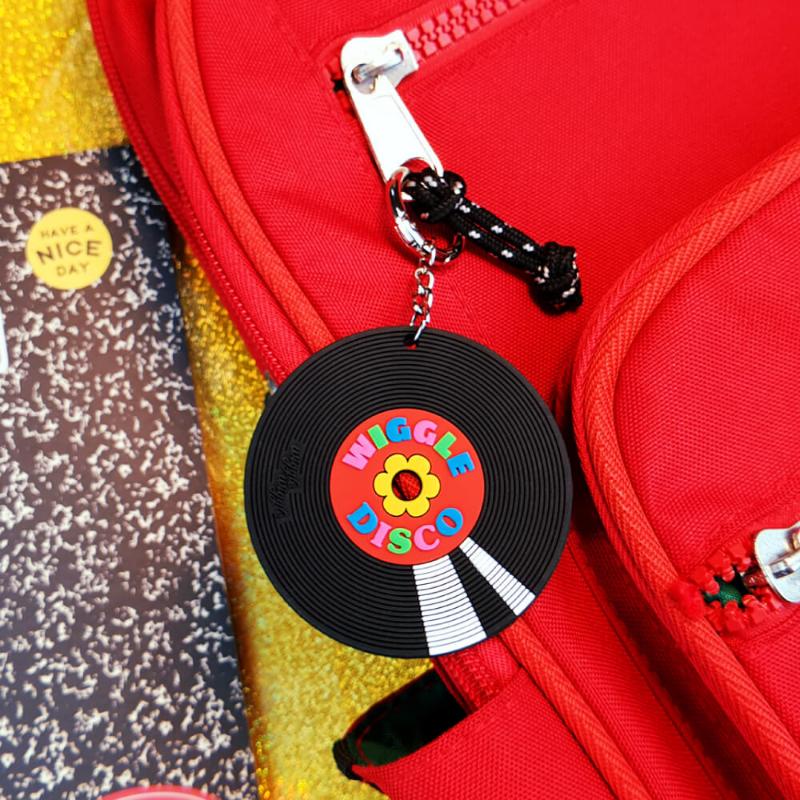 Wiggle Wiggle - Soft Key Ring - Retro