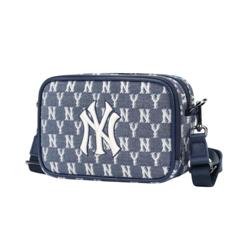 MLB Korea - New York Yankees Monogram Jacquard Mini Crossbody Bag