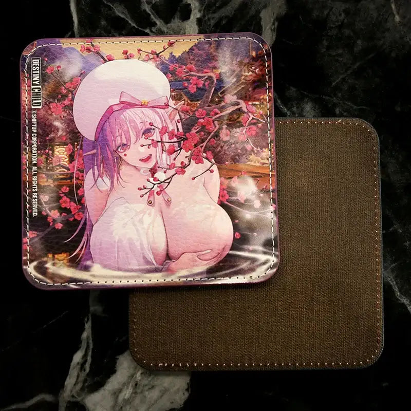 Destiny Child - Hot Spring Leather Coaster - Destiny Child - Accessories - Harumio
