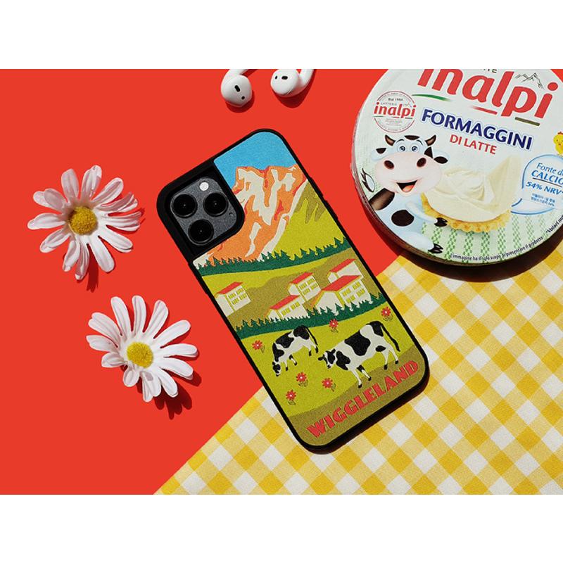 Wiggle Wiggle - iPhone Fabric Label Case