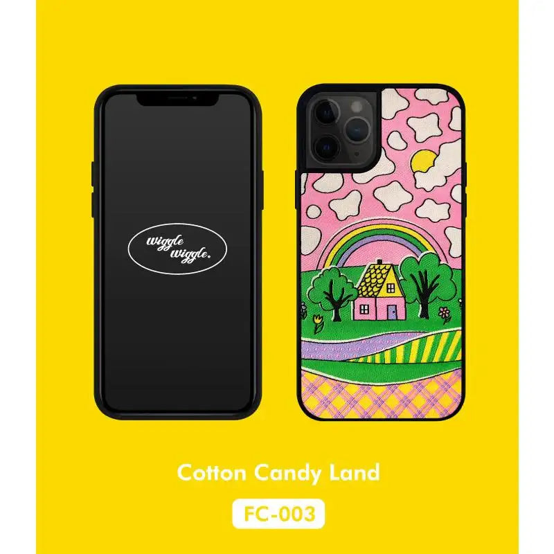 Wiggle Wiggle - iPhone Fabric Label Case - Wiggle Wiggle - Phone Case - Harumio