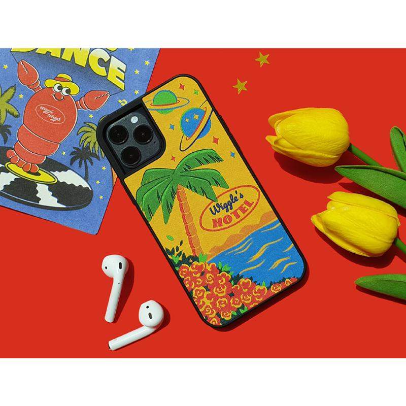 Wiggle Wiggle - iPhone Fabric Label Case - Wiggle Wiggle - Phone Case - Harumio