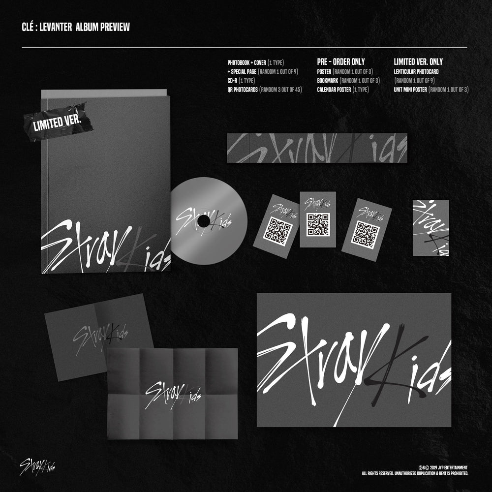 Stray Kids - Clé : LEVANTER - Limited Edition