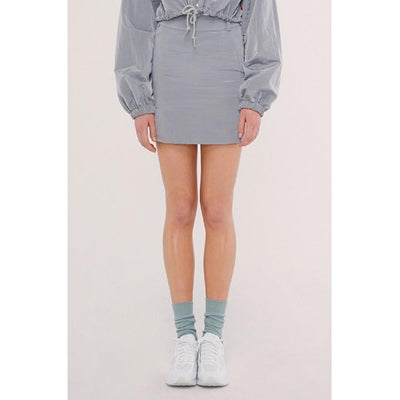 Kirsh - Short H-Line Skirt - Grey