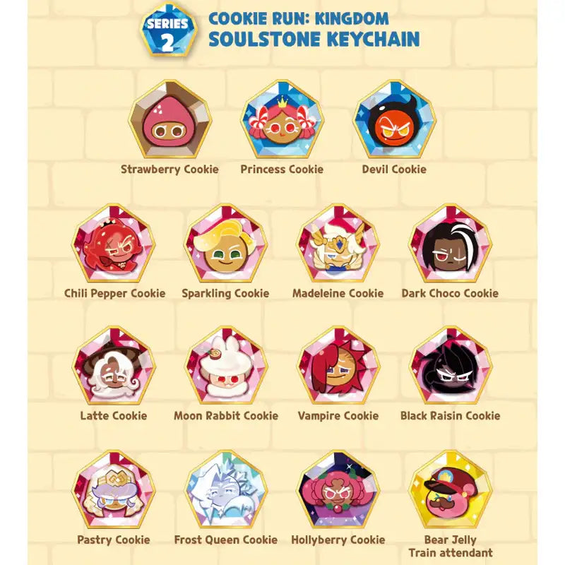 Cookie Run - Soul Stone Keychain - Cookie Run - Accessories - Harumio