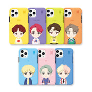 BTS - Upper Body Dual Guard Phone Case - iPhone - BTS - Mobile Phone Cases - Harumio