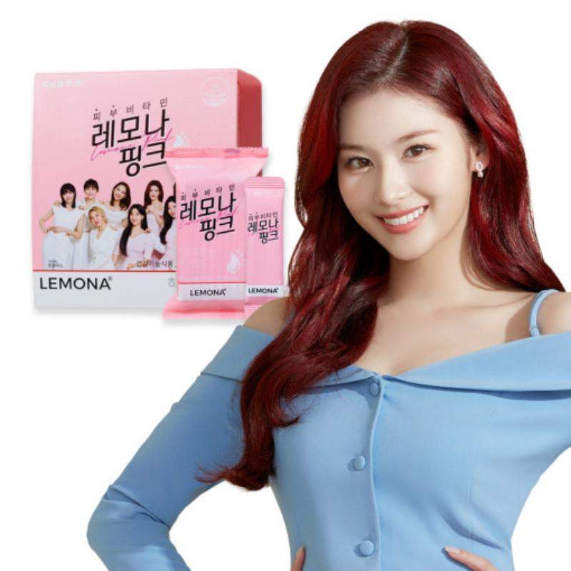 Lemona x TWICE - Skin Vitamin Lemona Pink - Lemona - Supplements - Harumio