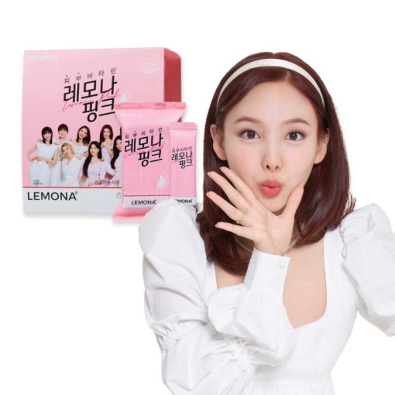 Lemona x TWICE - Skin Vitamin Lemona Pink