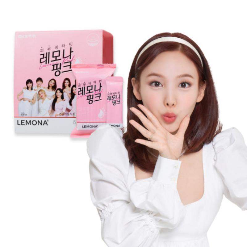 Lemona x TWICE - Skin Vitamin Lemona Pink - Lemona - Supplements - Harumio
