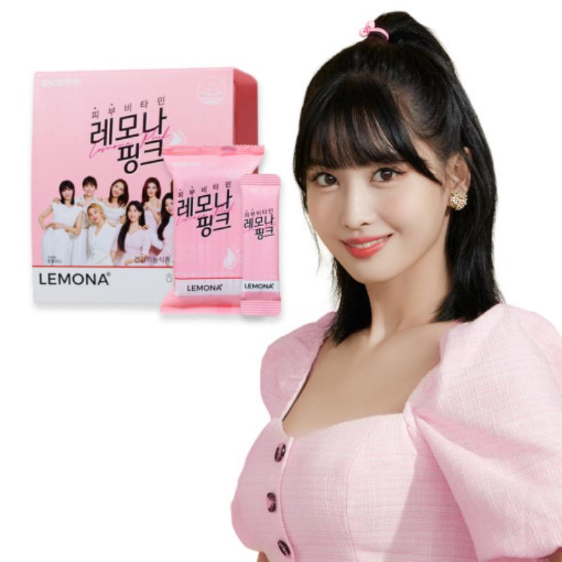 Lemona x TWICE - Skin Vitamin Lemona Pink