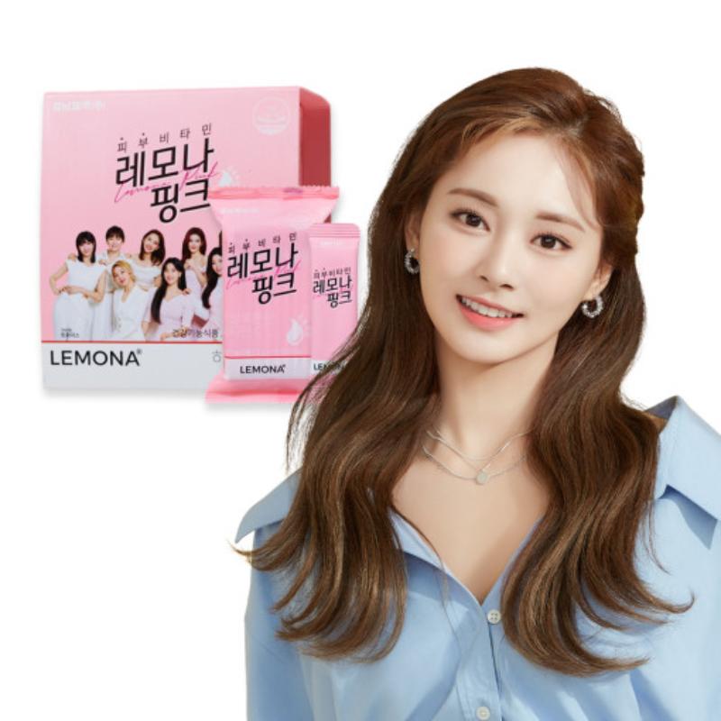 Lemona x TWICE - Skin Vitamin Lemona Pink