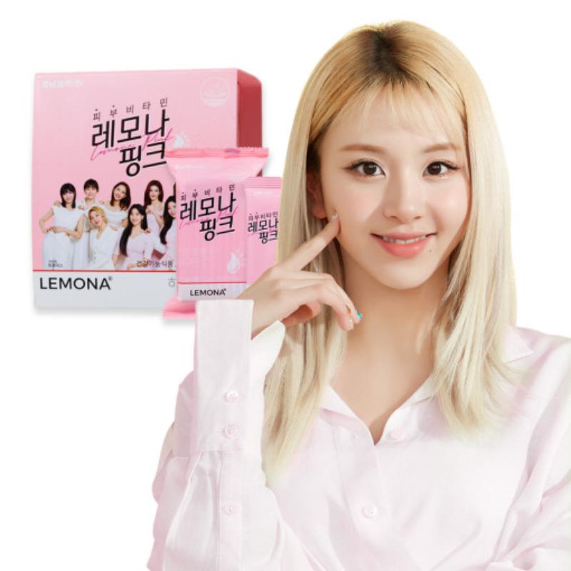 Lemona x TWICE - Skin Vitamin Lemona Pink