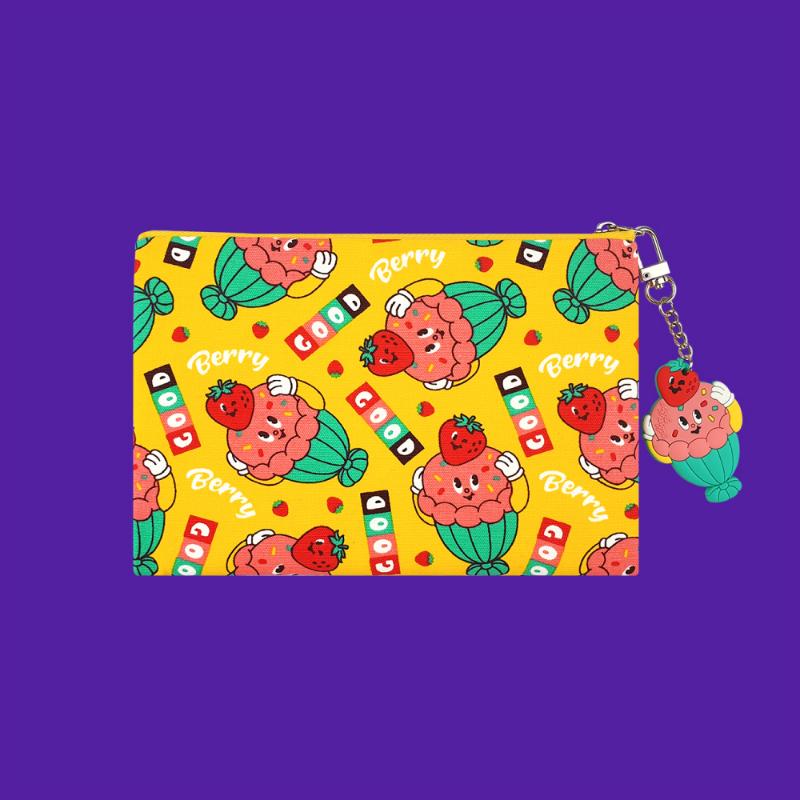 Wiggle Wiggle - Pouch and Soft Key Ring Set