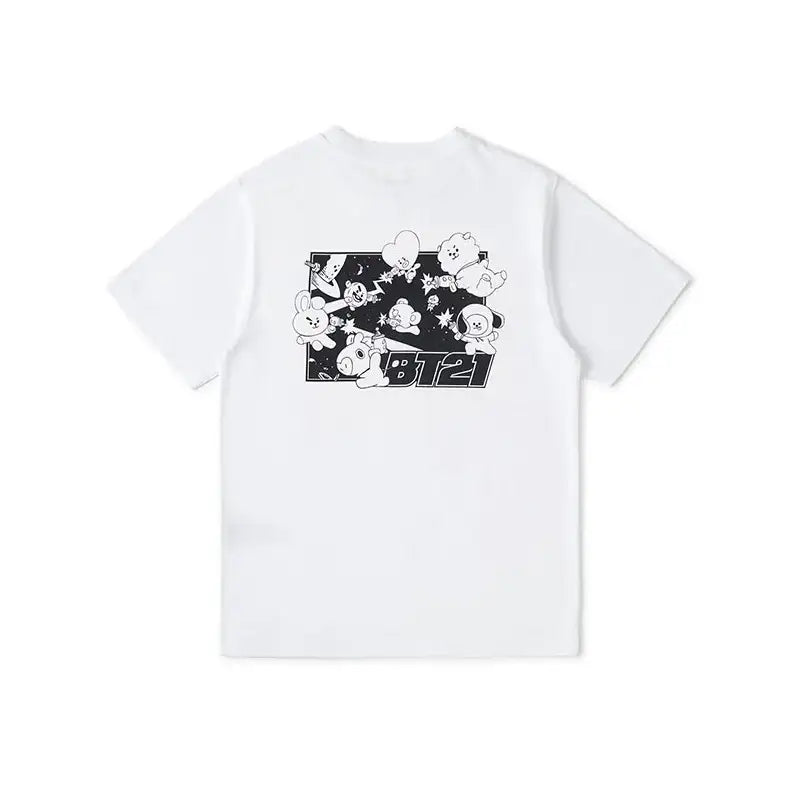 BT21 - Space Squad T-Shirt - BT21 - Clothing - Harumio