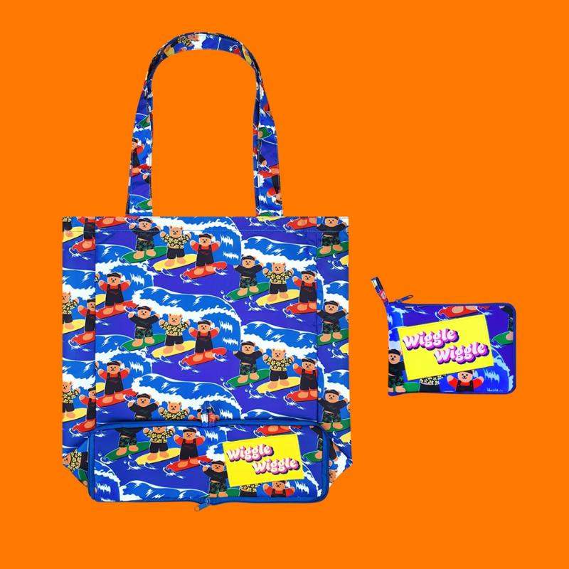 Wiggle Wiggle - Zipper Pattern Bag - Wiggle Wiggle - Home & Living - Harumio