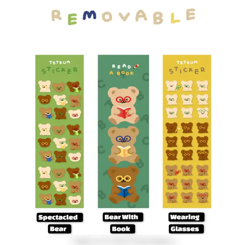 Teteum - Stickers 1 & 2 - Teteum - Sticker - Harumio