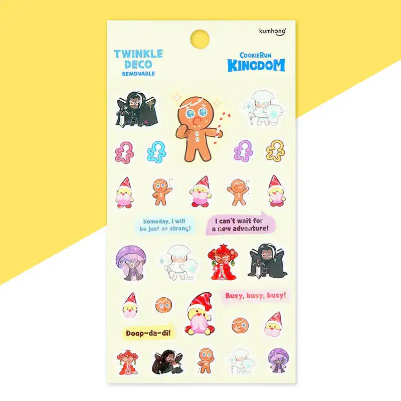 Cookie Run - Twinkle Deco Stickers - Cookie Run - Accessories - Harumio