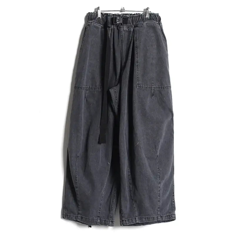 LABel M - Denim Belt Balloon Pants - LABel M - Pants - Harumio