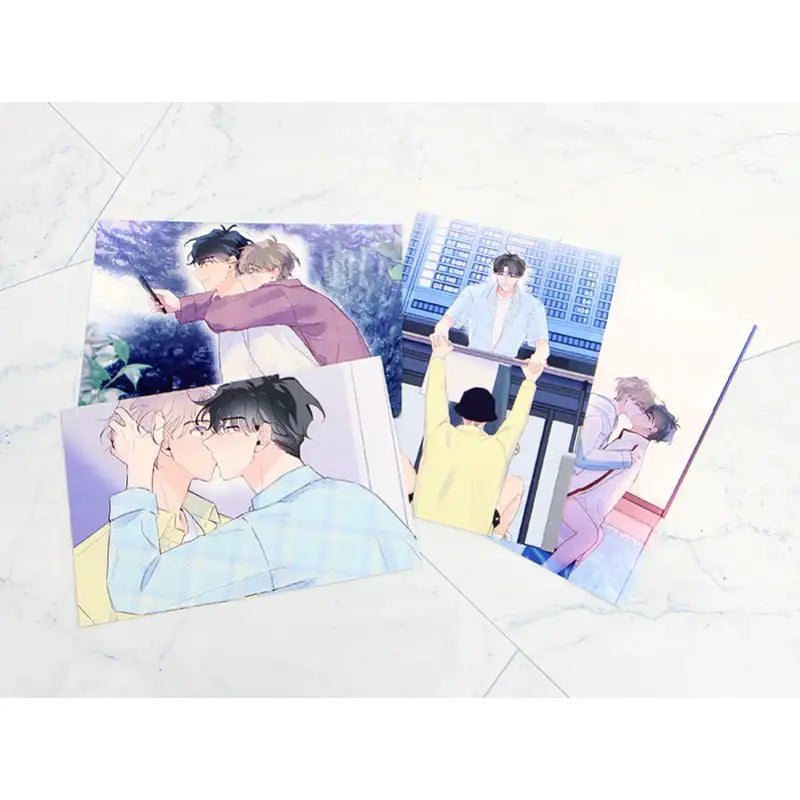 If We Would Determine Our Relationship, XOXO - Postcard Set - Webtoon Shop - Postcards - Harumio