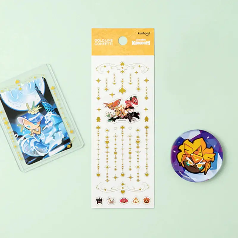 Cookie Run - Confetti Stickers - Cookie Run - Accessories - Harumio