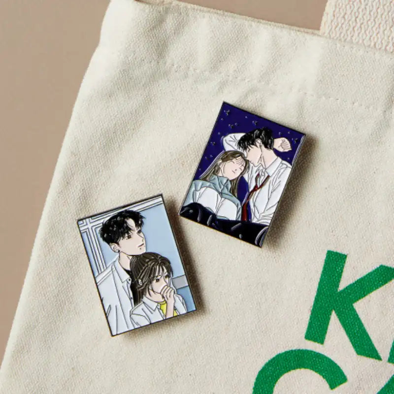 My Reason to Die - Moment Badge Set - Webtoon Friends - Badge - Harumio